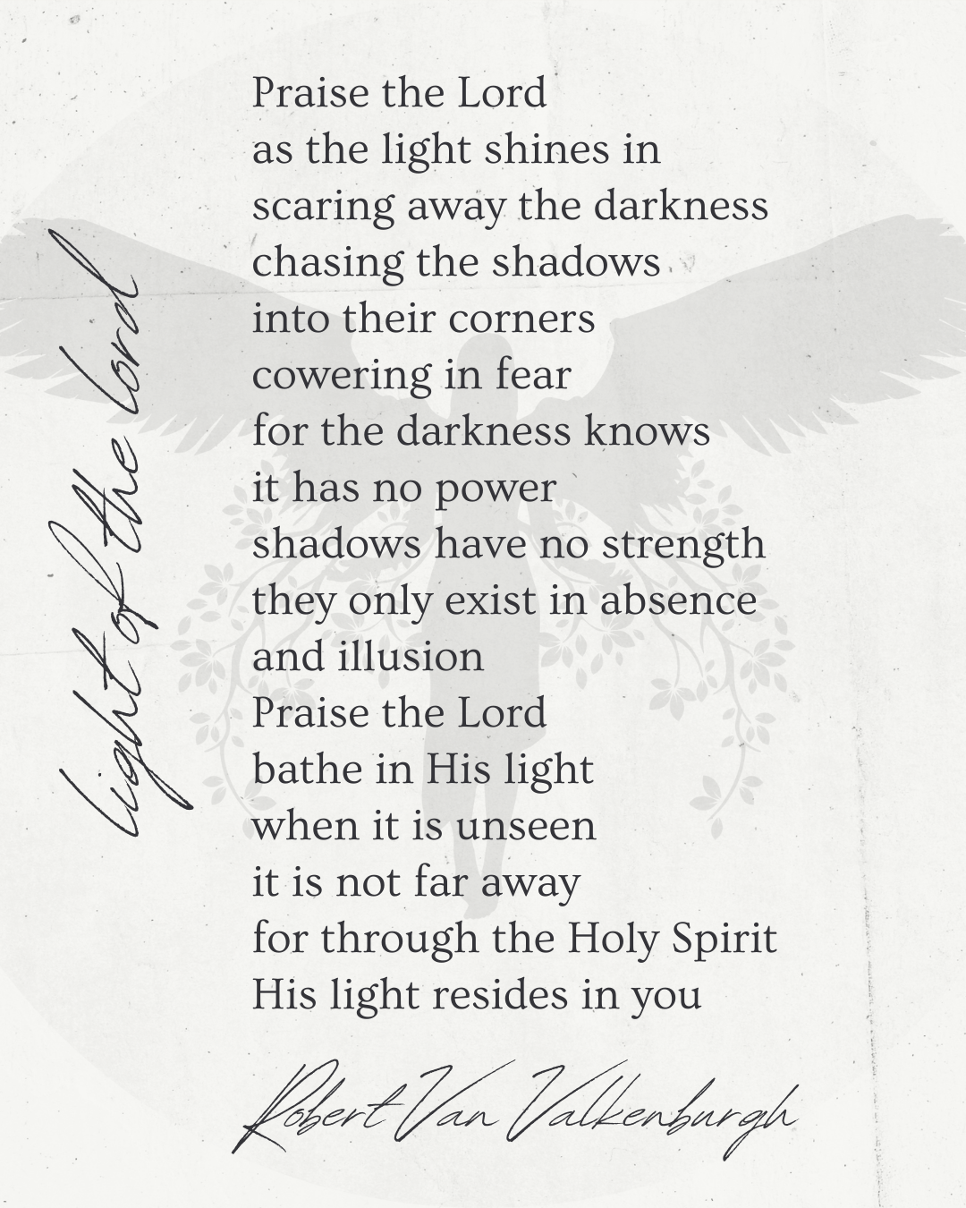 Oratio: Light of the Lord