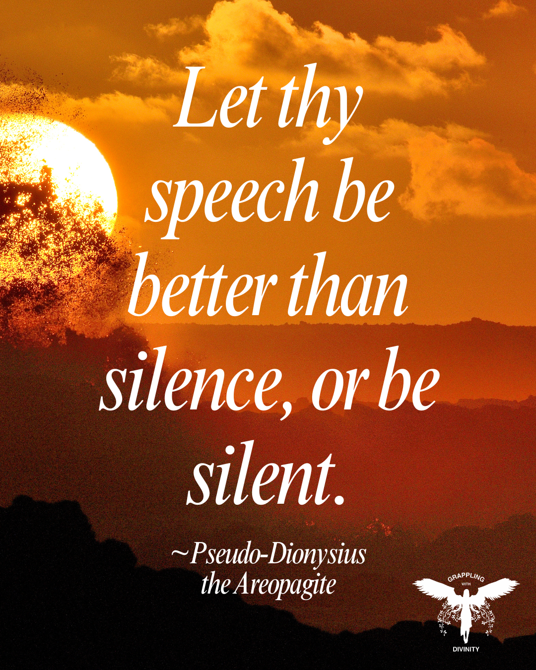 Lectio: Better Than Silence