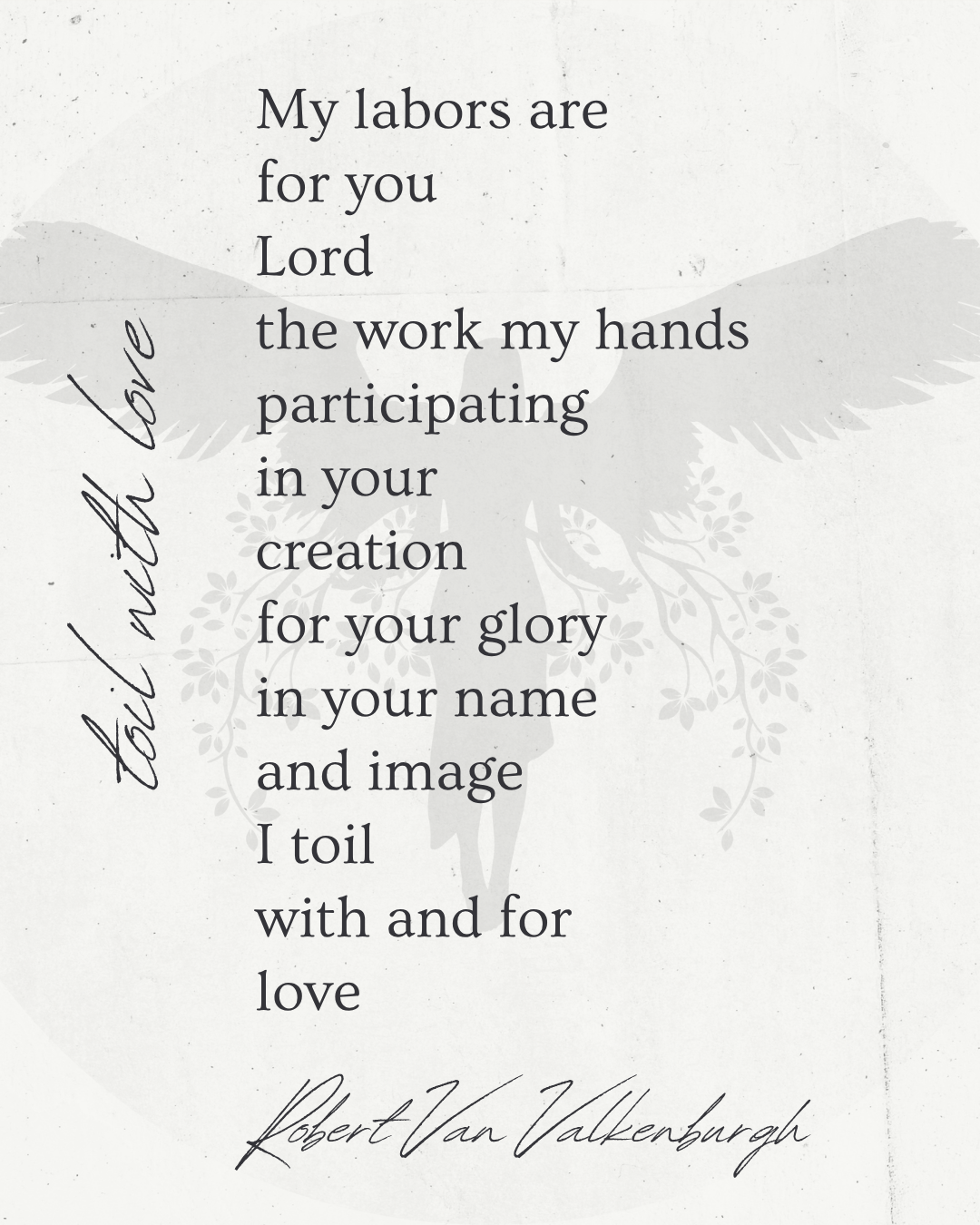 Oratio: Toil With Love