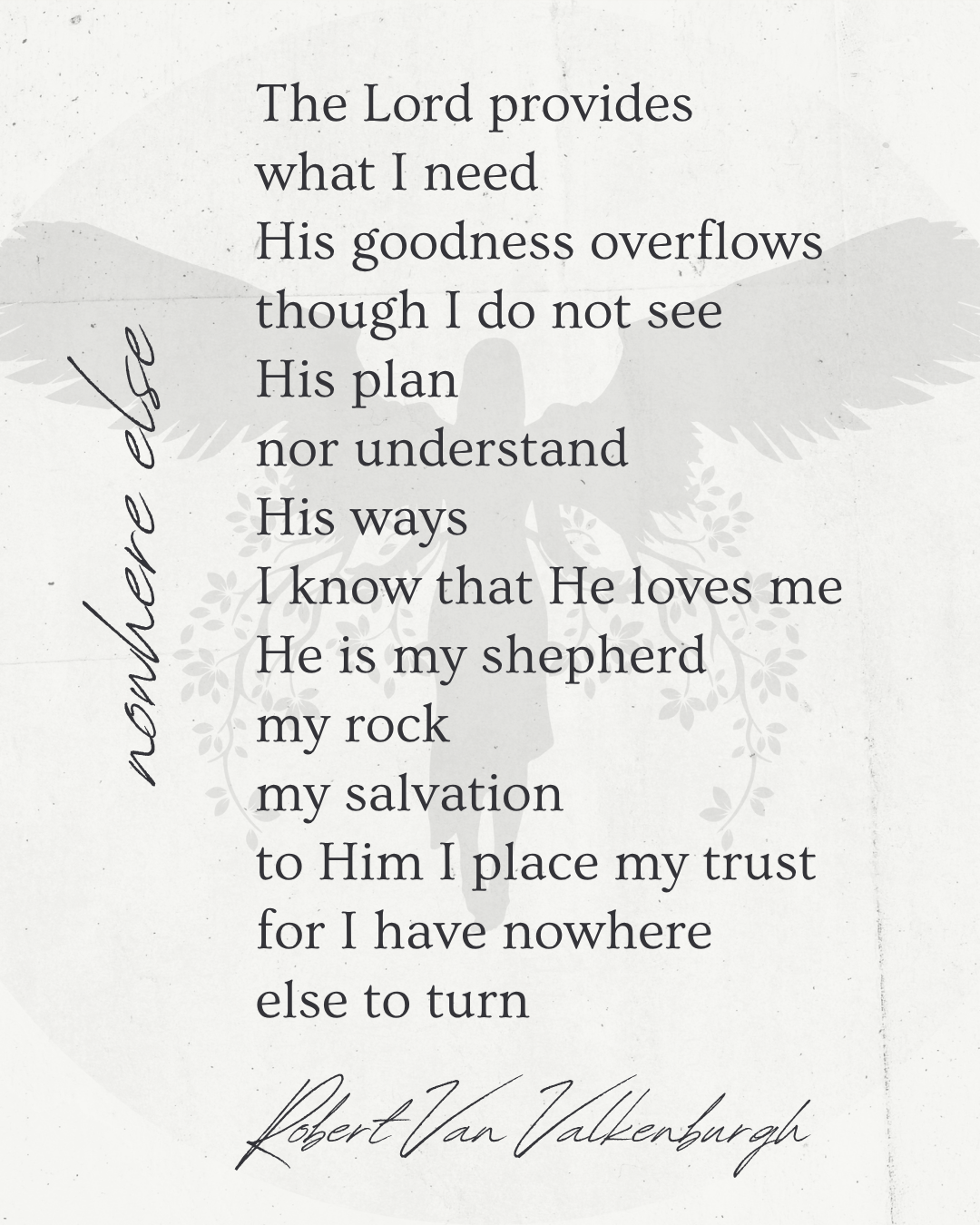 Oratio: Nowhere Else