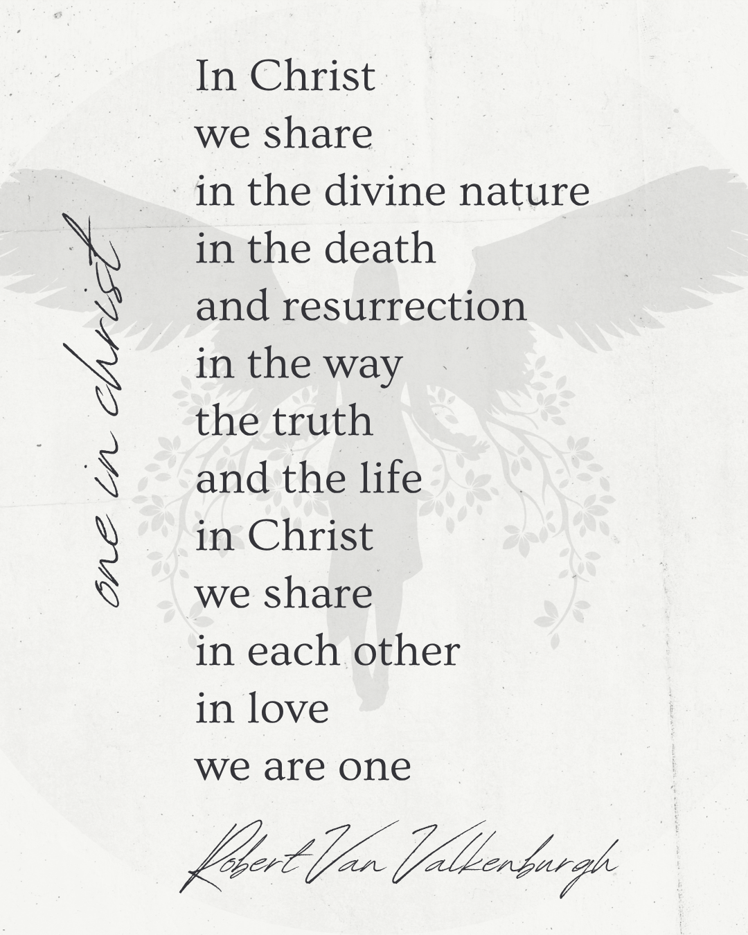 Oratio: One In Christ