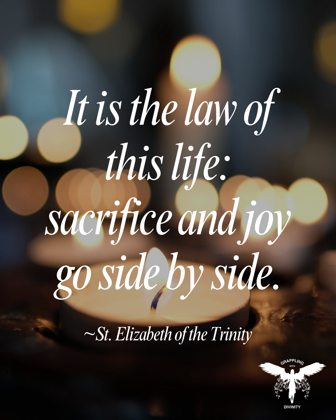 Lectio: Sacrifice And Joy