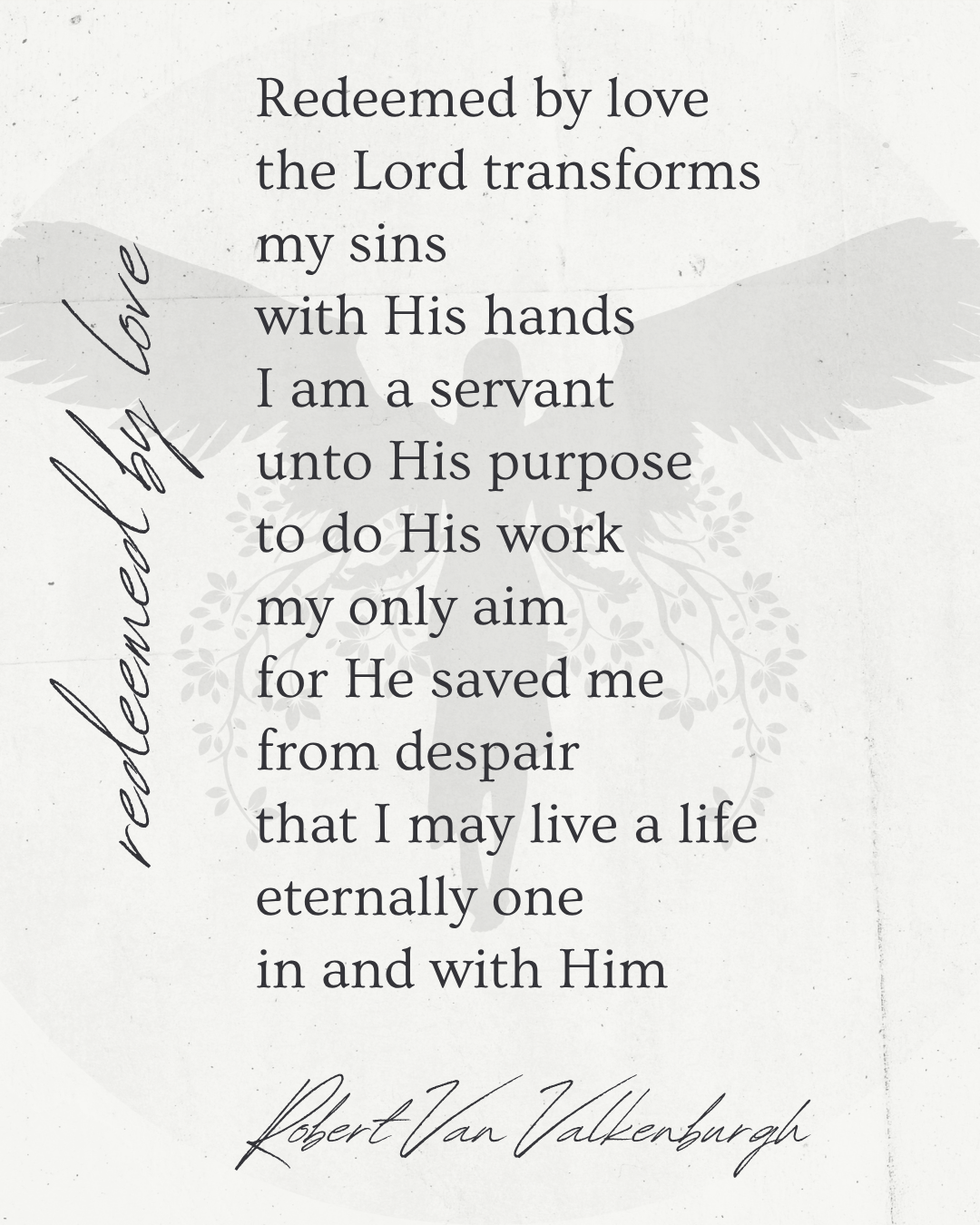 Oratio: Redeemed By Love