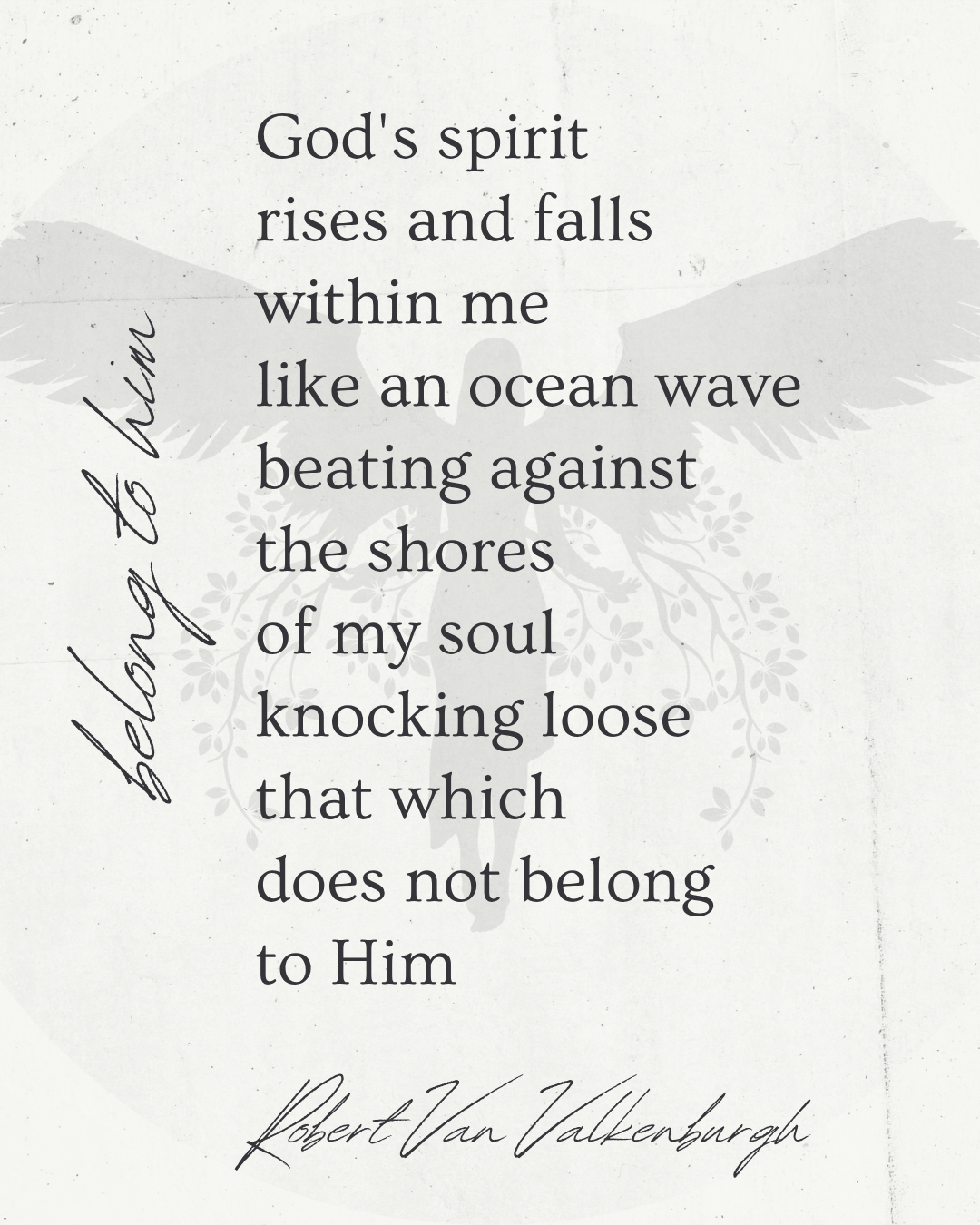 Oratio: Belong To Him