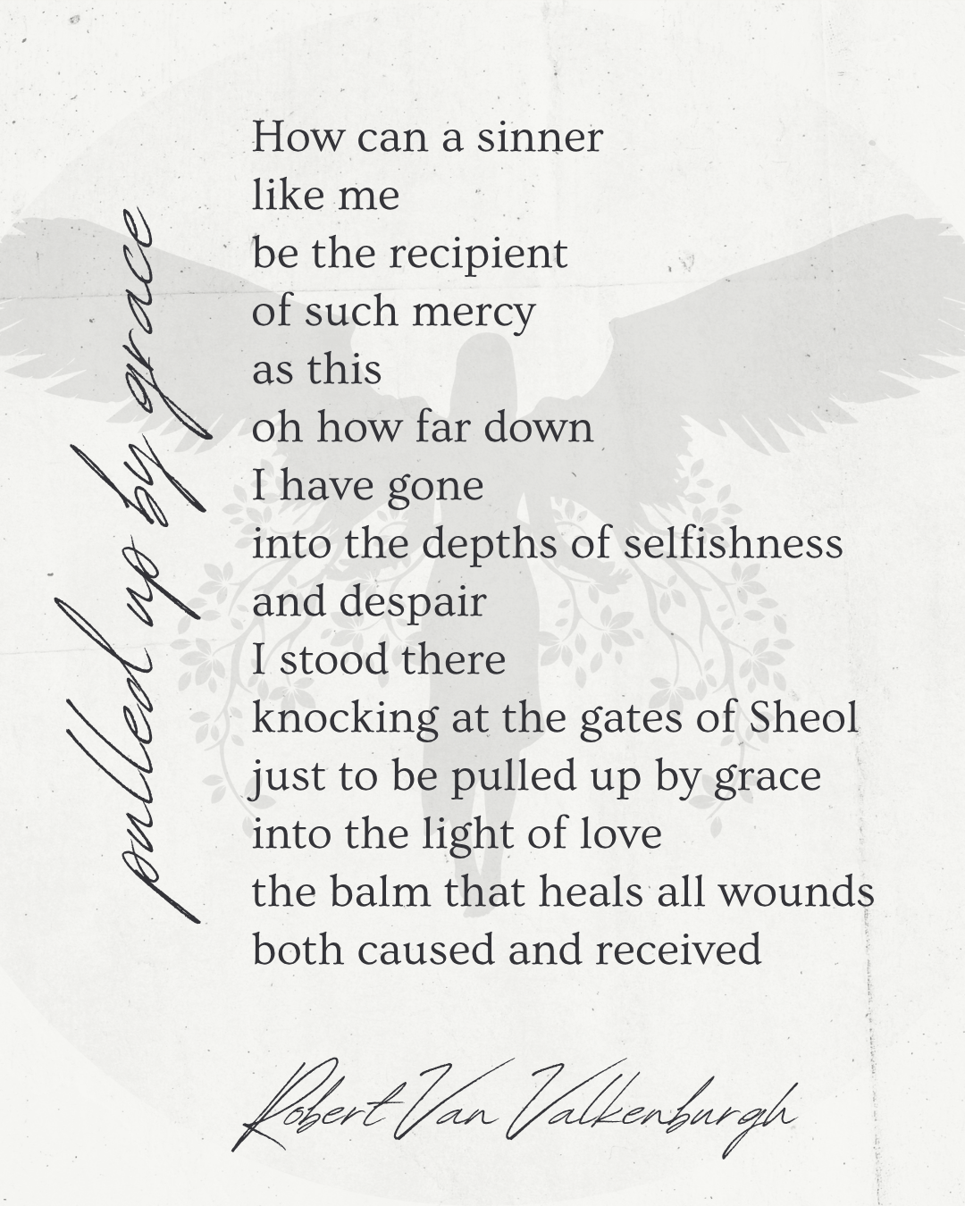 Oratio: Pulled Up By Grace