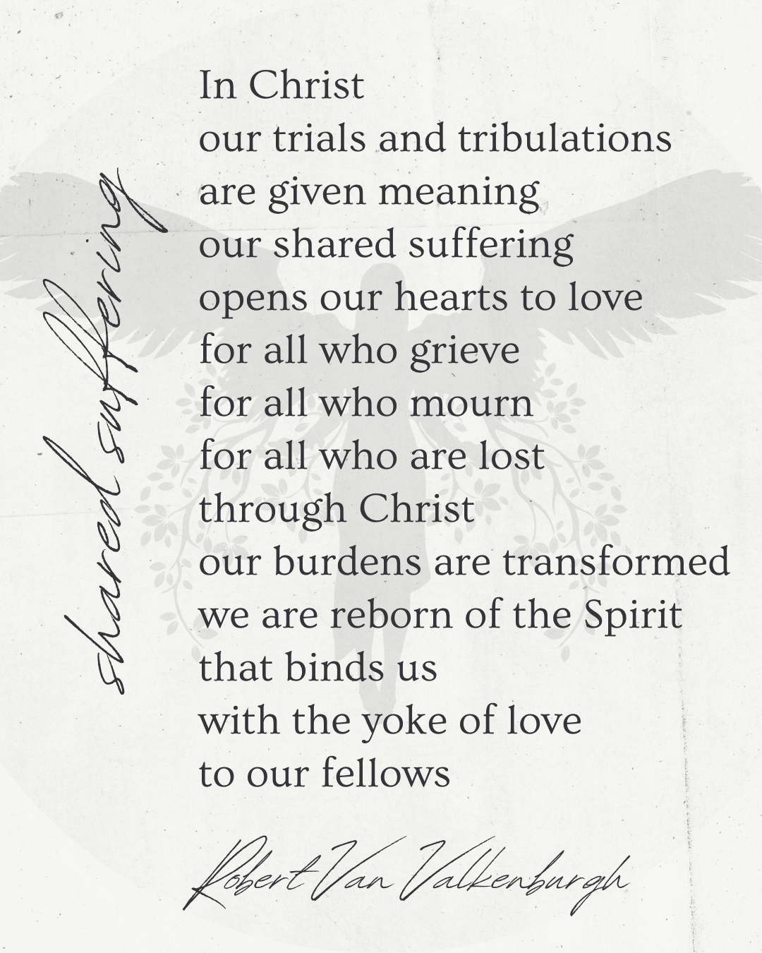 Oratio: Shared Suffering