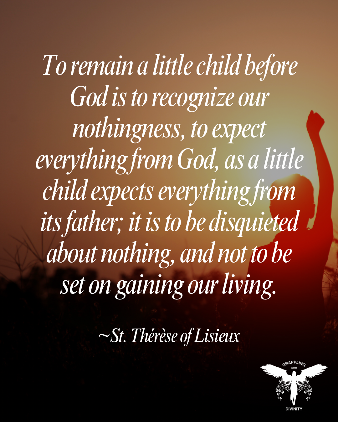 Lectio: Little Child Before God