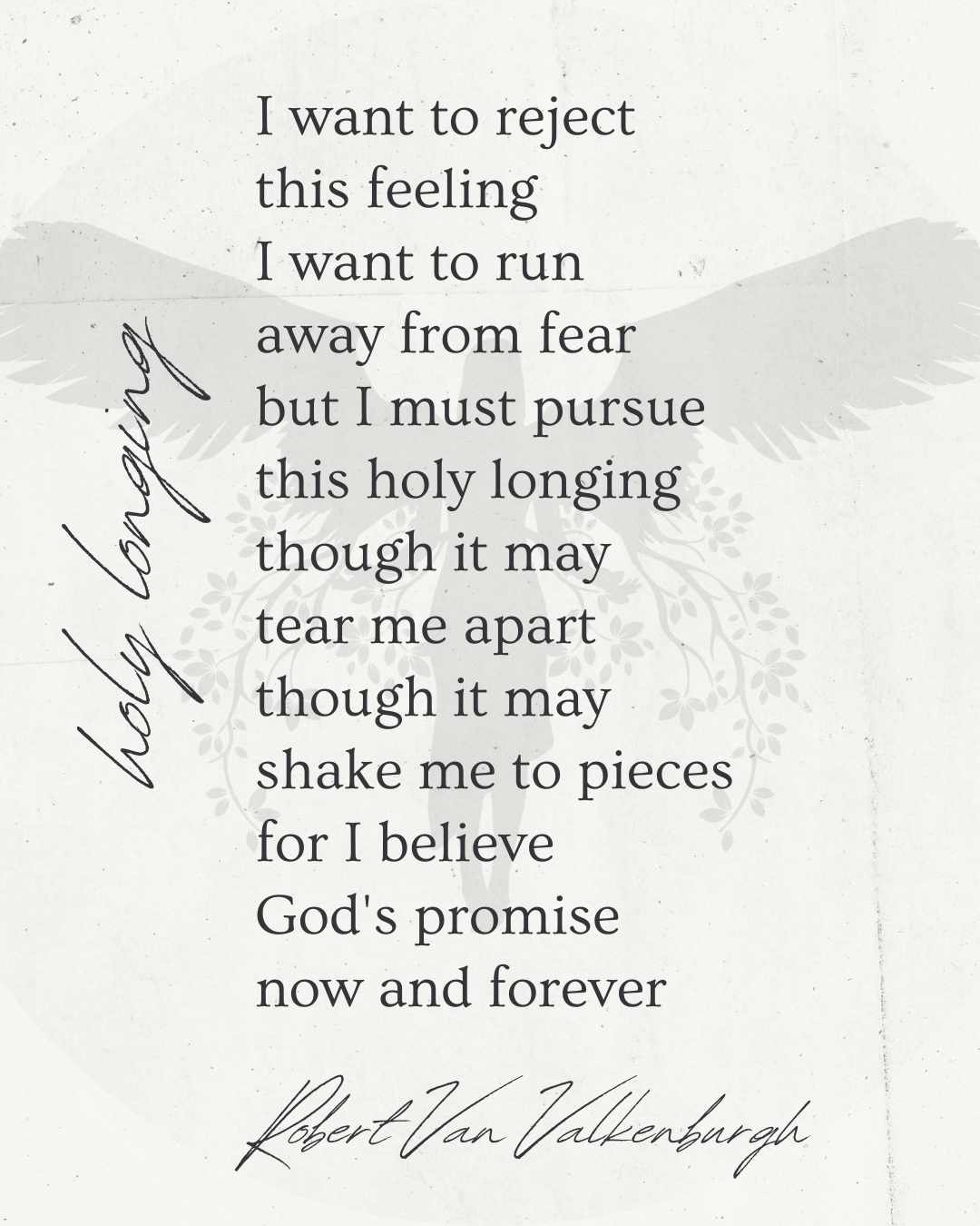 Oratio: Holy Longing