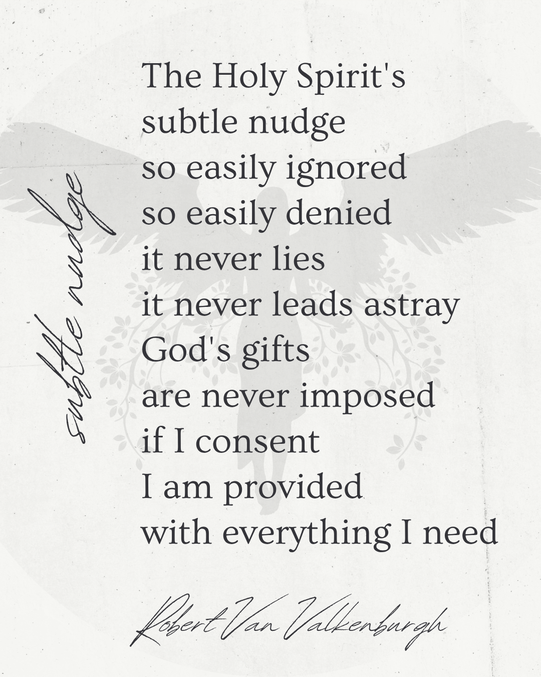 Oratio: Subtle Nudge