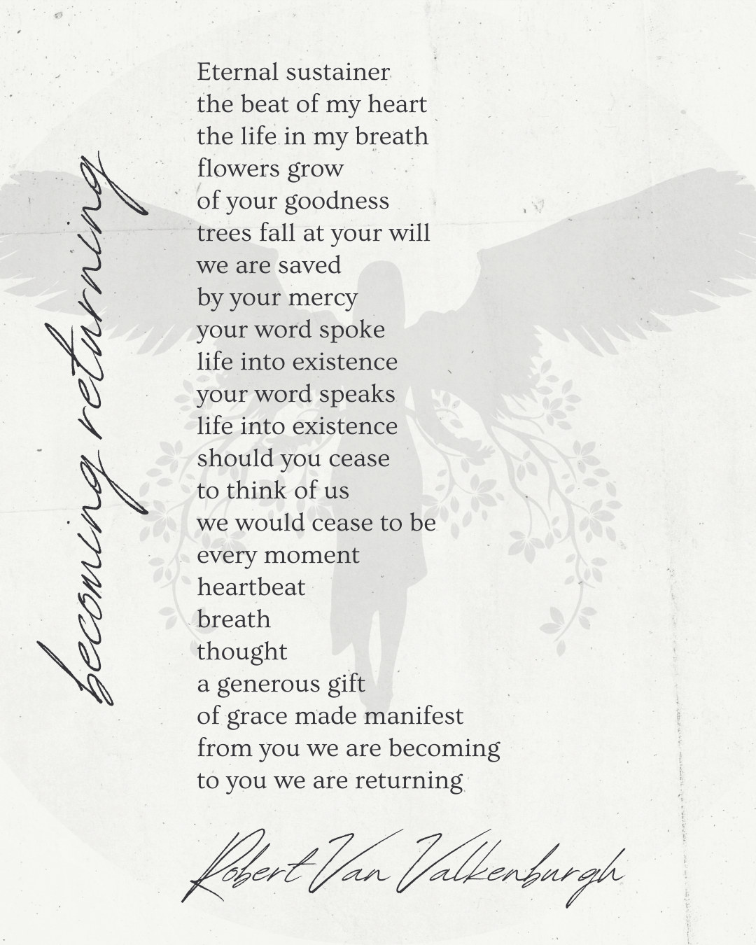 Oratio: Becoming Returning