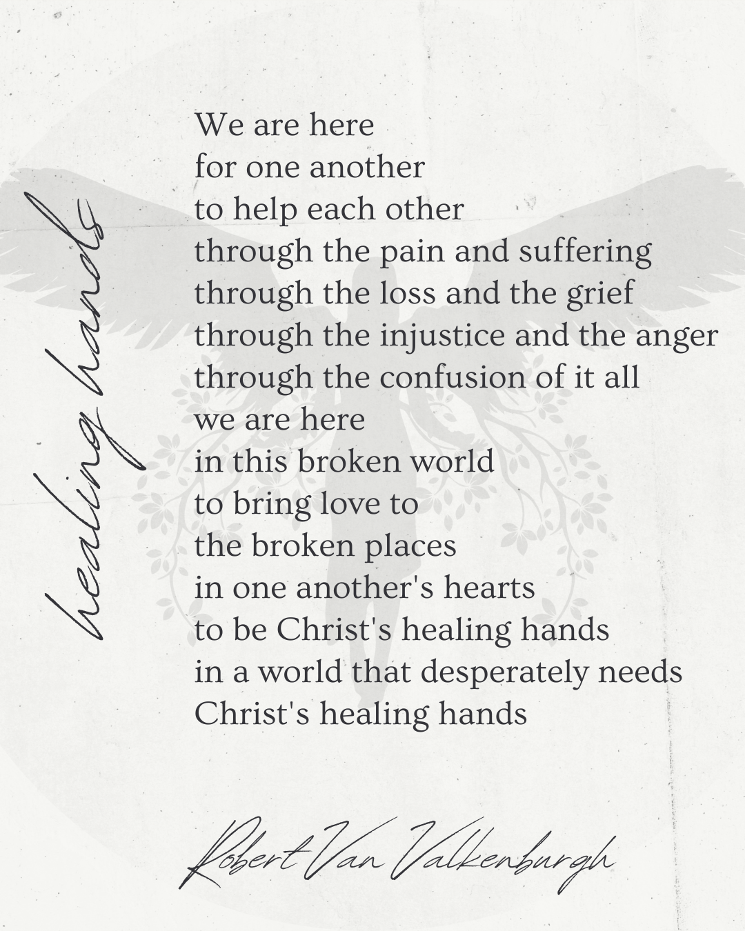 Oratio: Healing Hands