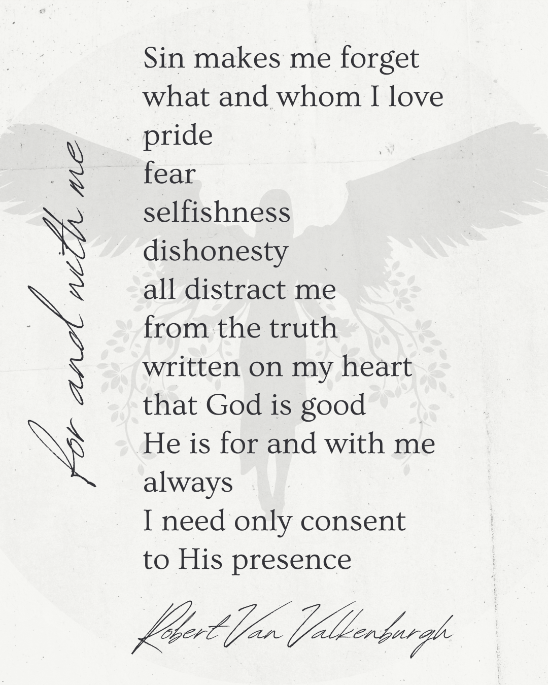 Oratio: For And With Me