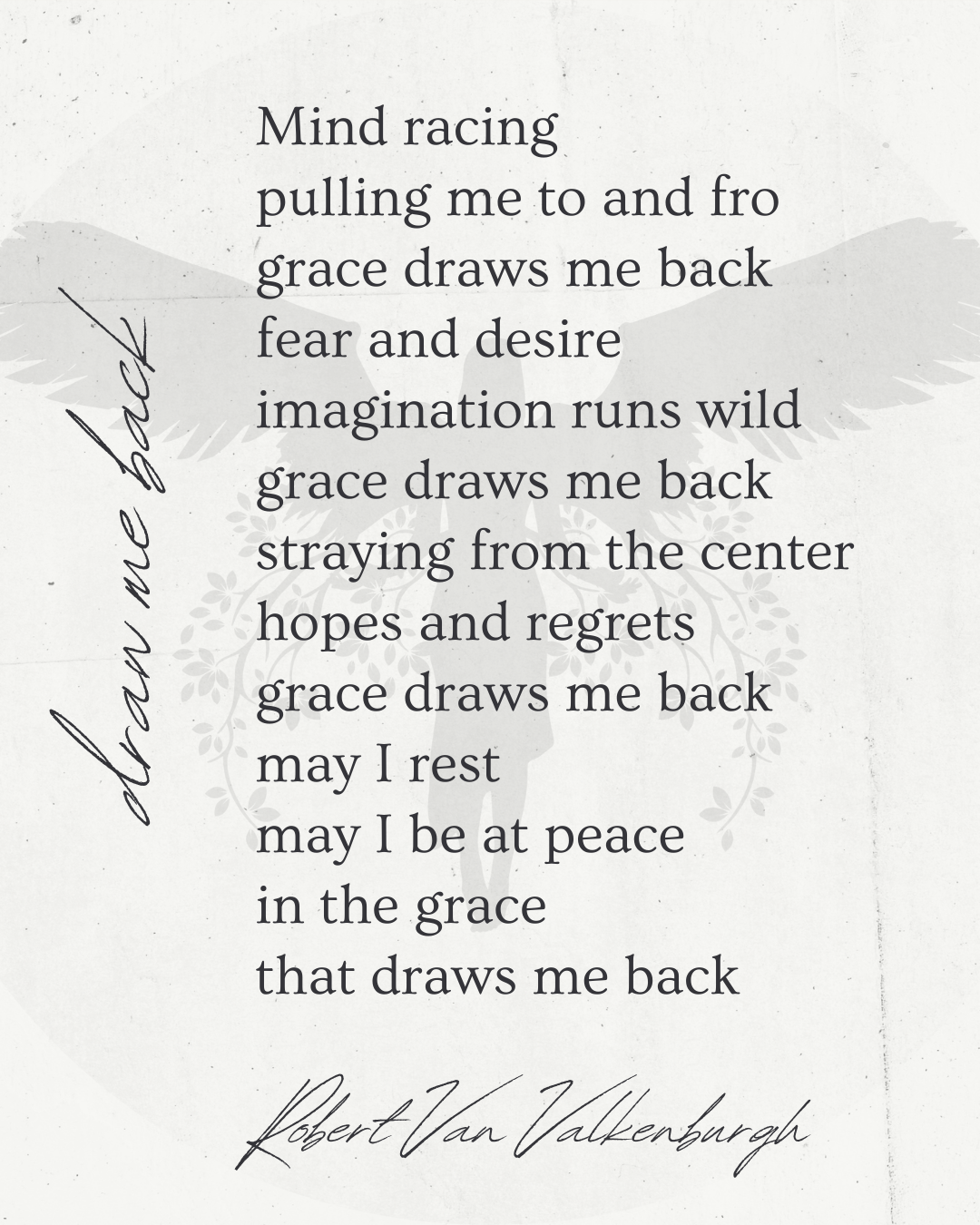 Oratio: Draw Me Back