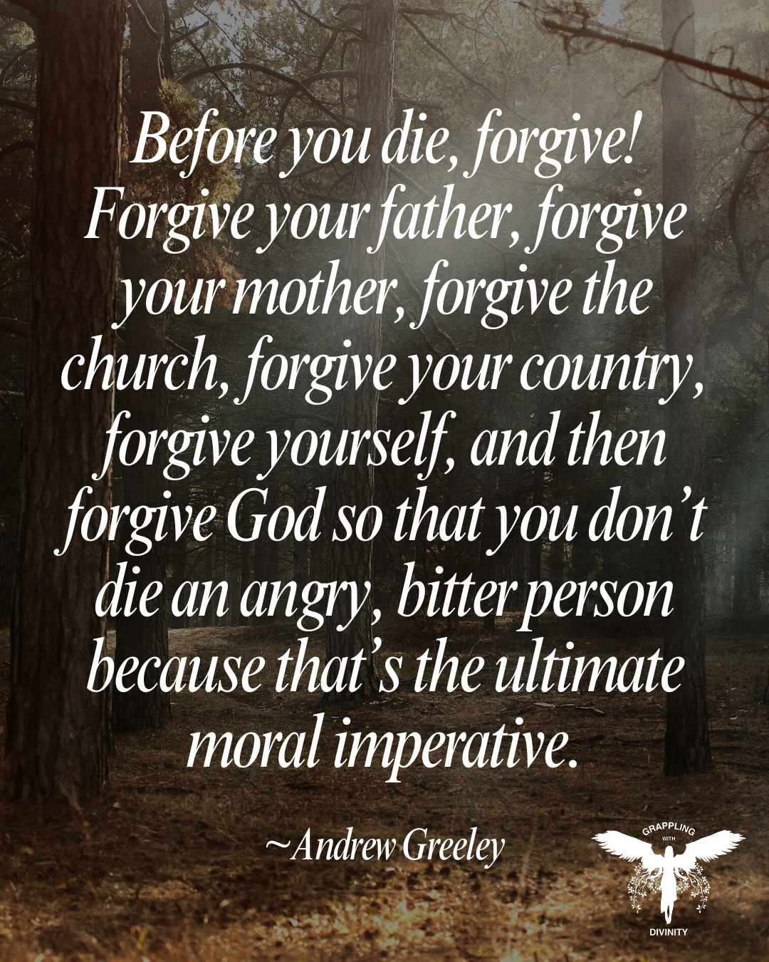 Lectio: Imperative Forgiveness