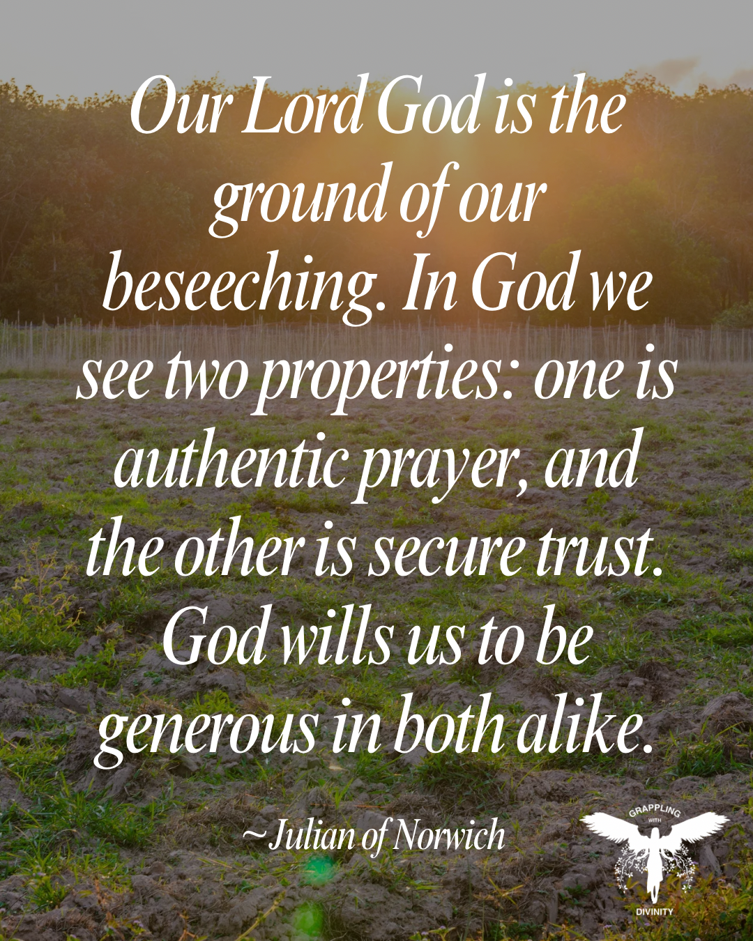 Lectio: The Ground Of Our Beseeching