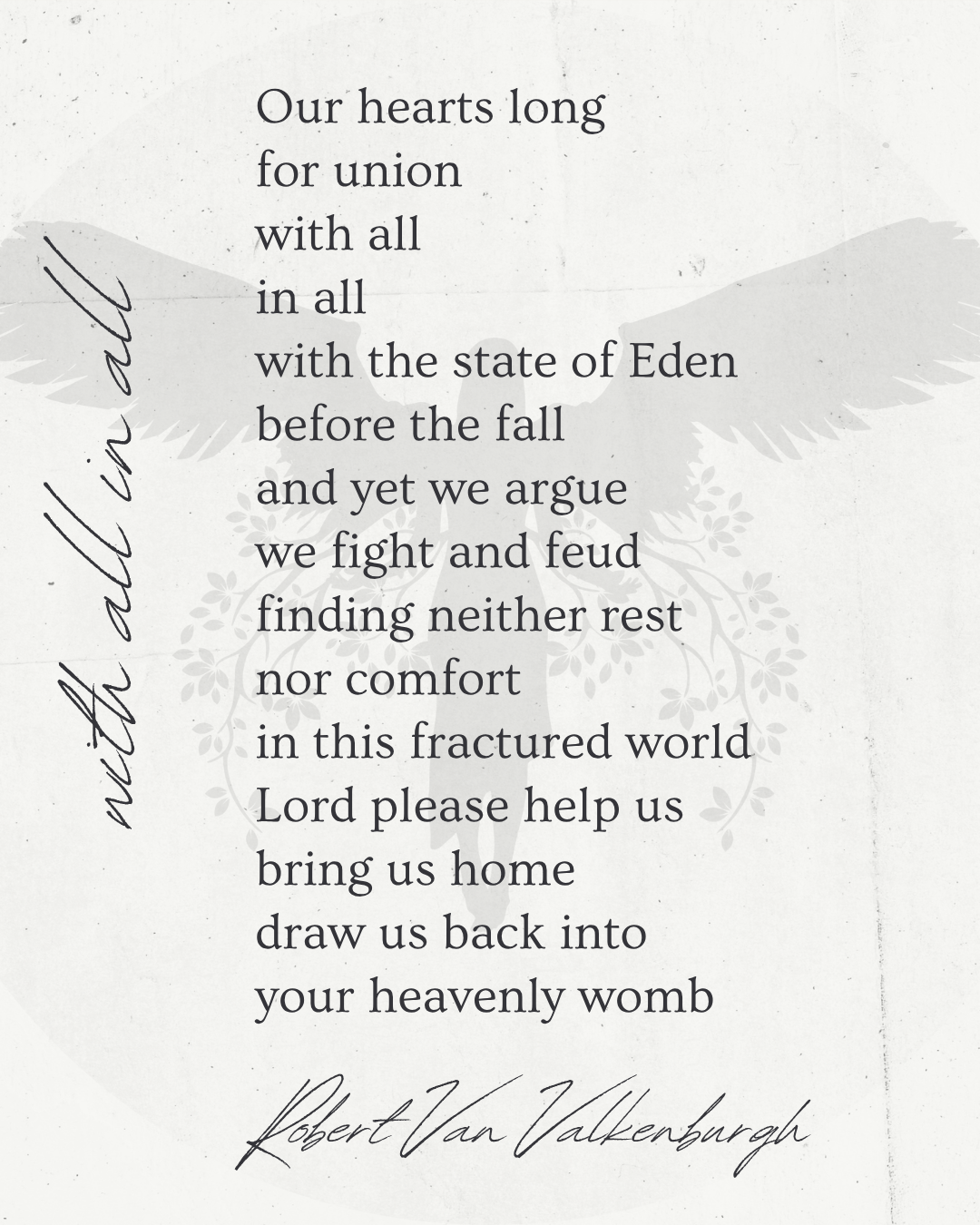 Oratio: With All In All