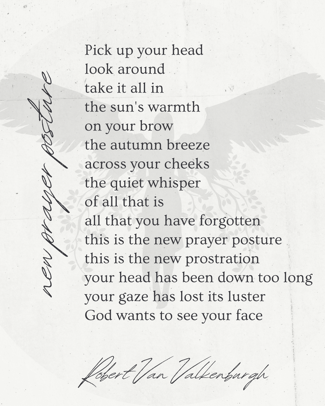 Oratio: New Prayer Posture