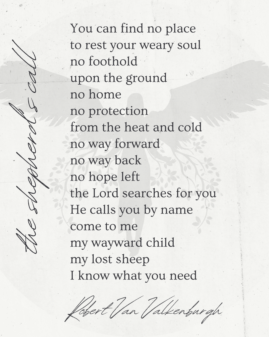 Oratio: The Shepherd’s Call