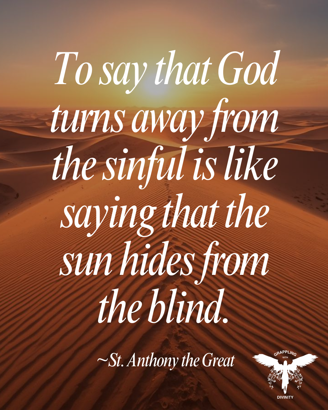 Lectio Divina: The Sun Shines On The Blind