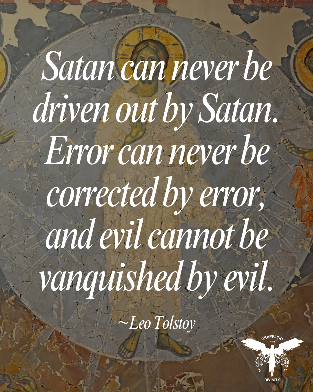 Lectio Divina: Evil Cannot Vanquish Evil