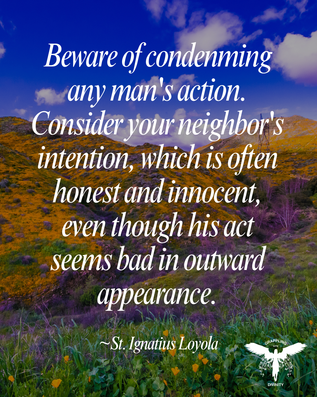 Lectio Divina: Consider Intentions