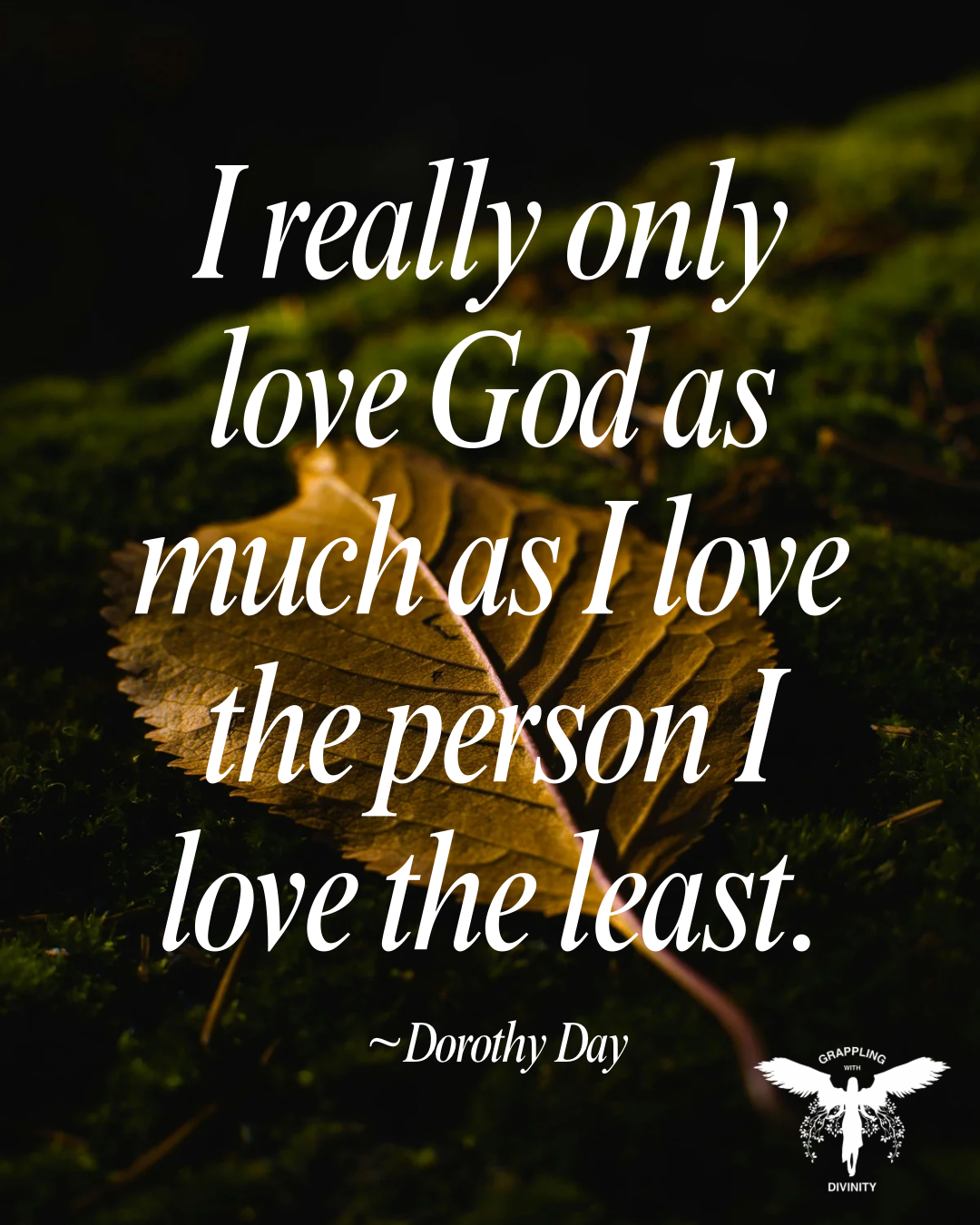 Lectio Divina: Whom I Love The Least