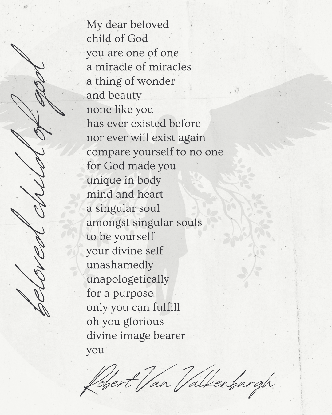 Oratio Divina: Beloved Child Of God