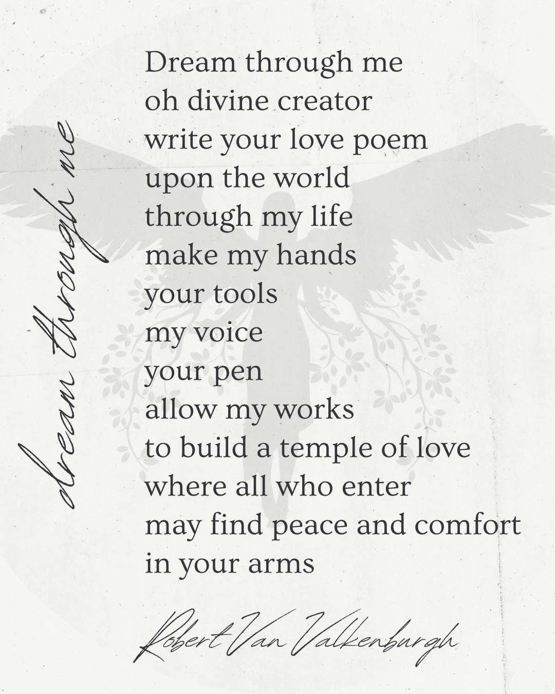 Oratio: Divina Dream Through Me