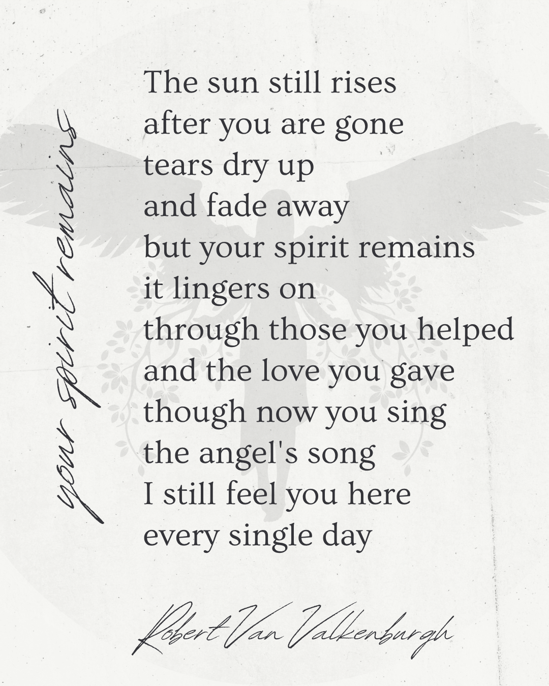 Oratio Divina: Your Spirit Remains