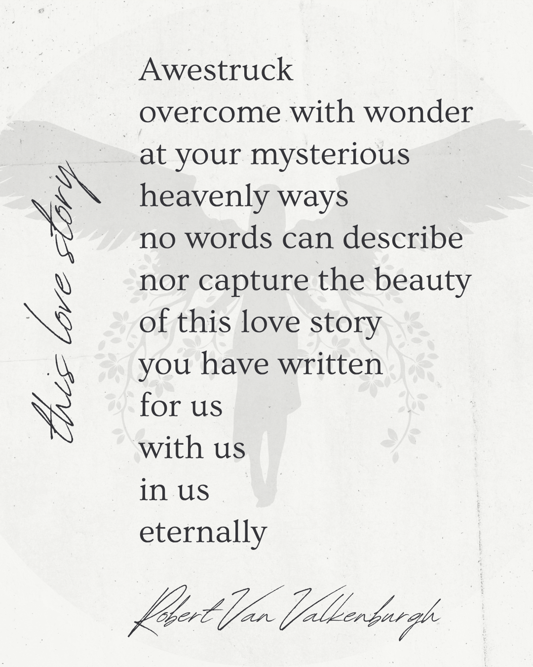 Oratio Divina: This Love Story