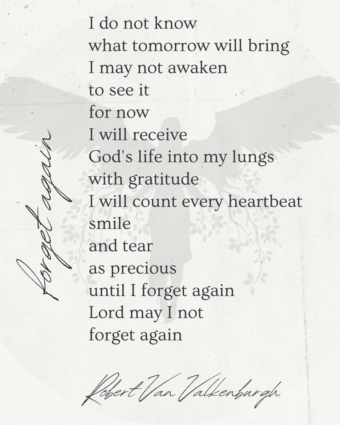 Oratio Divina: Forget Again