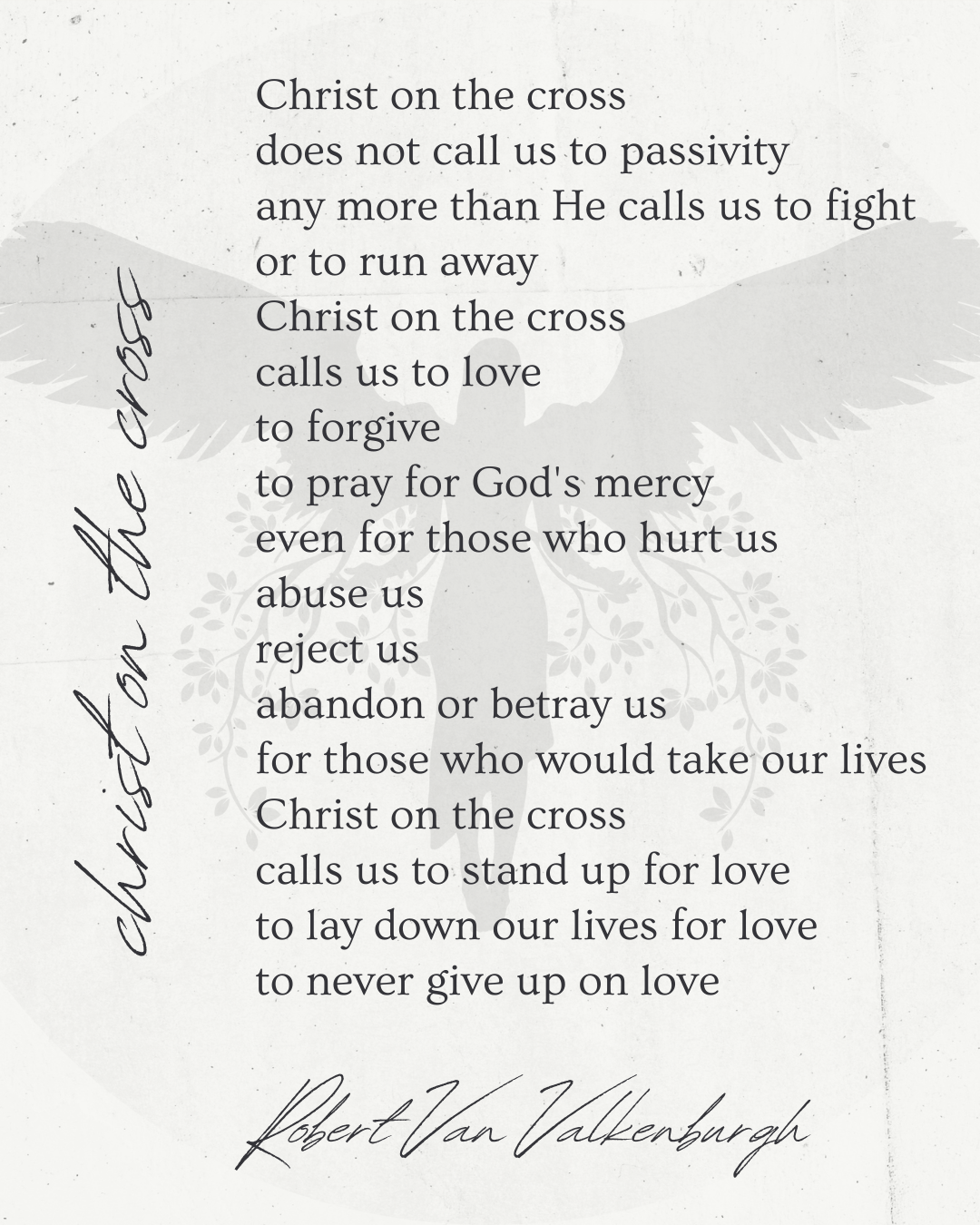 Oratio Divina: Christ On The Cross