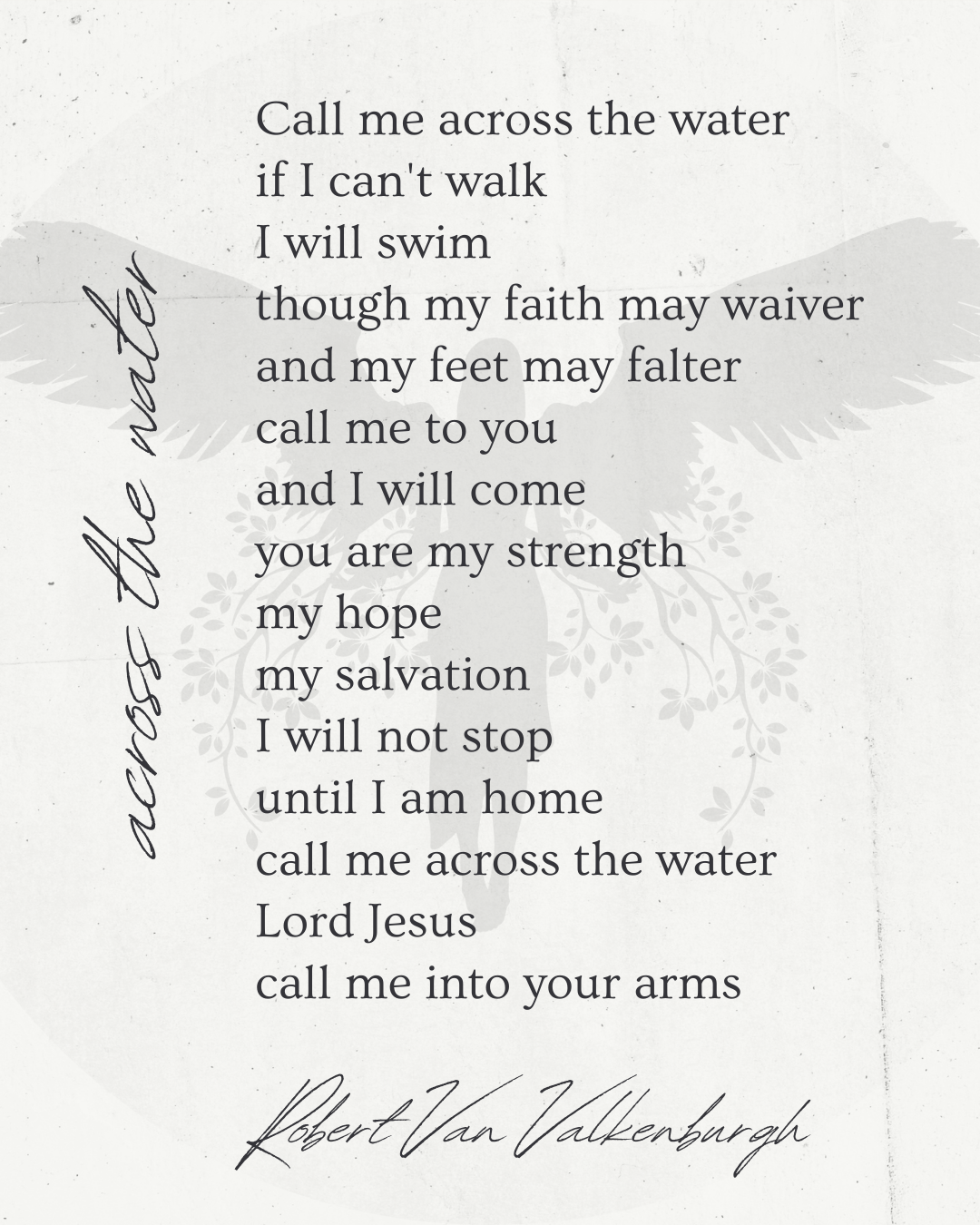 Oratio Divina: Across The Water