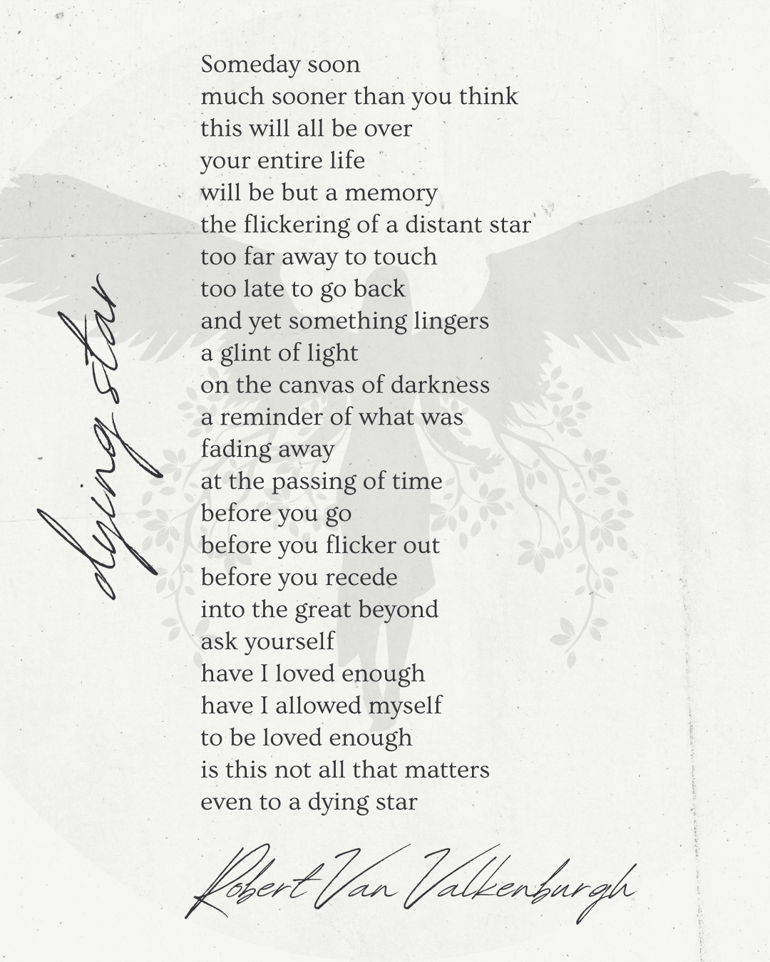 Oratio Divina: Dying Star