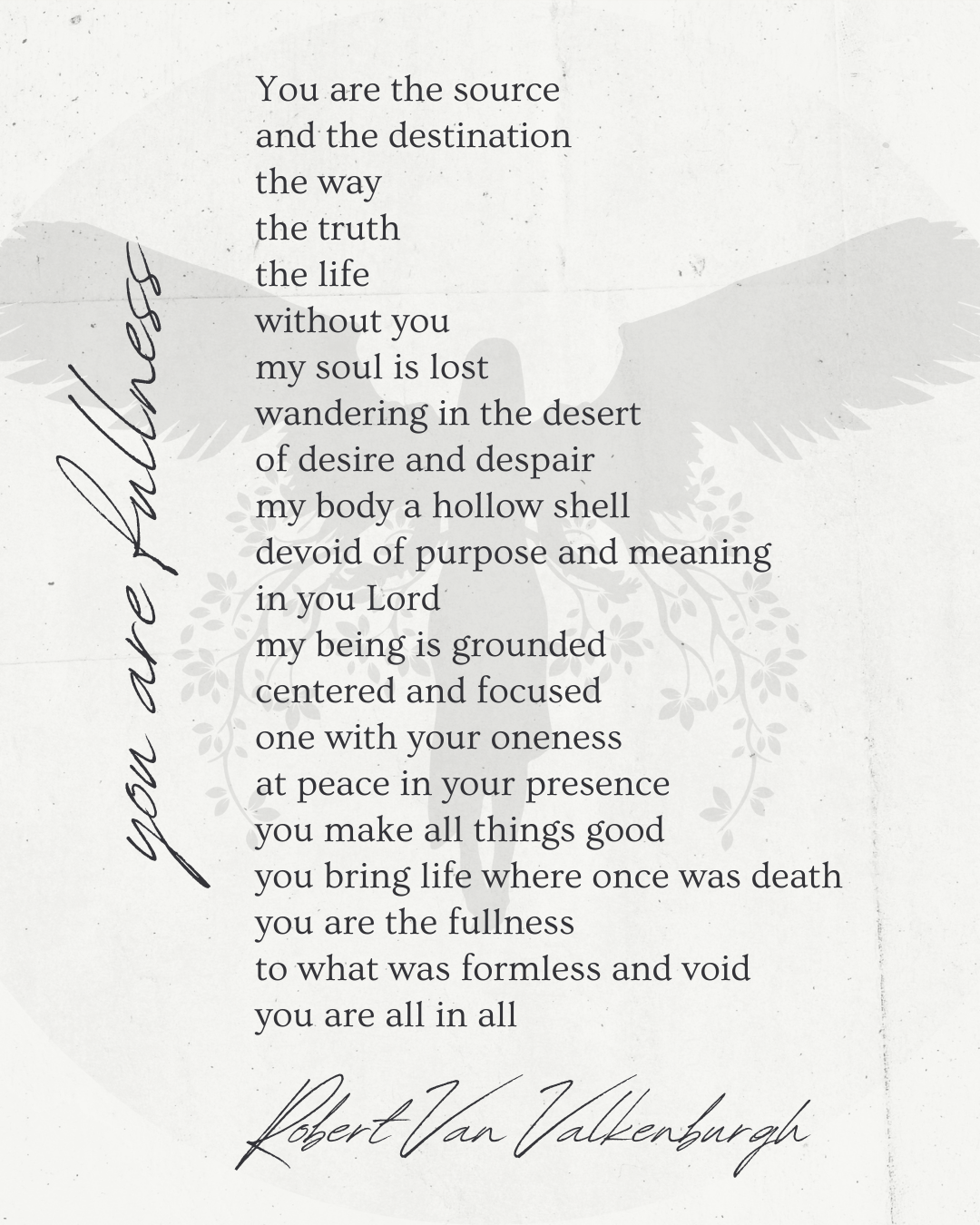 Oratio Divina: You Are Fullness