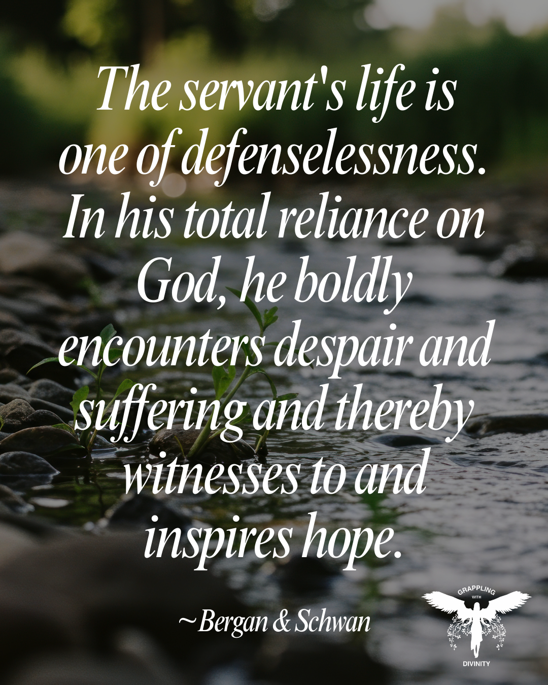 Lectio Divina: Total Reliance