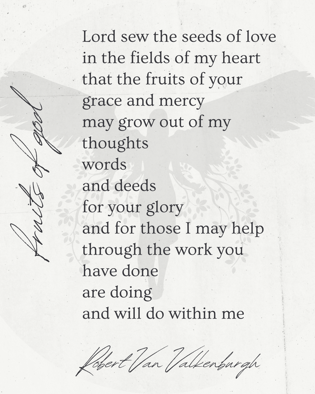 Oratio Divina: Fruits Of God