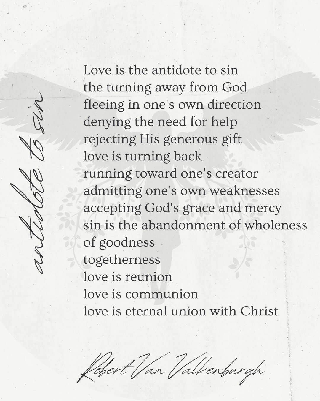 Oratio Divina: Antidote To Sin