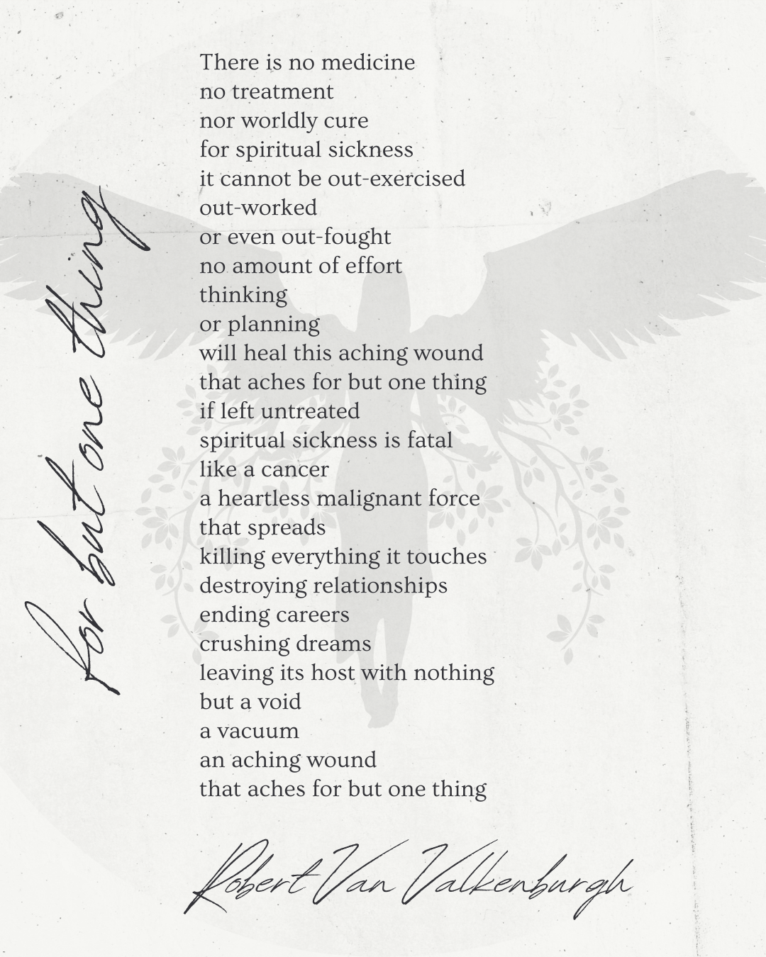 Oratio Divina: For But One Thing