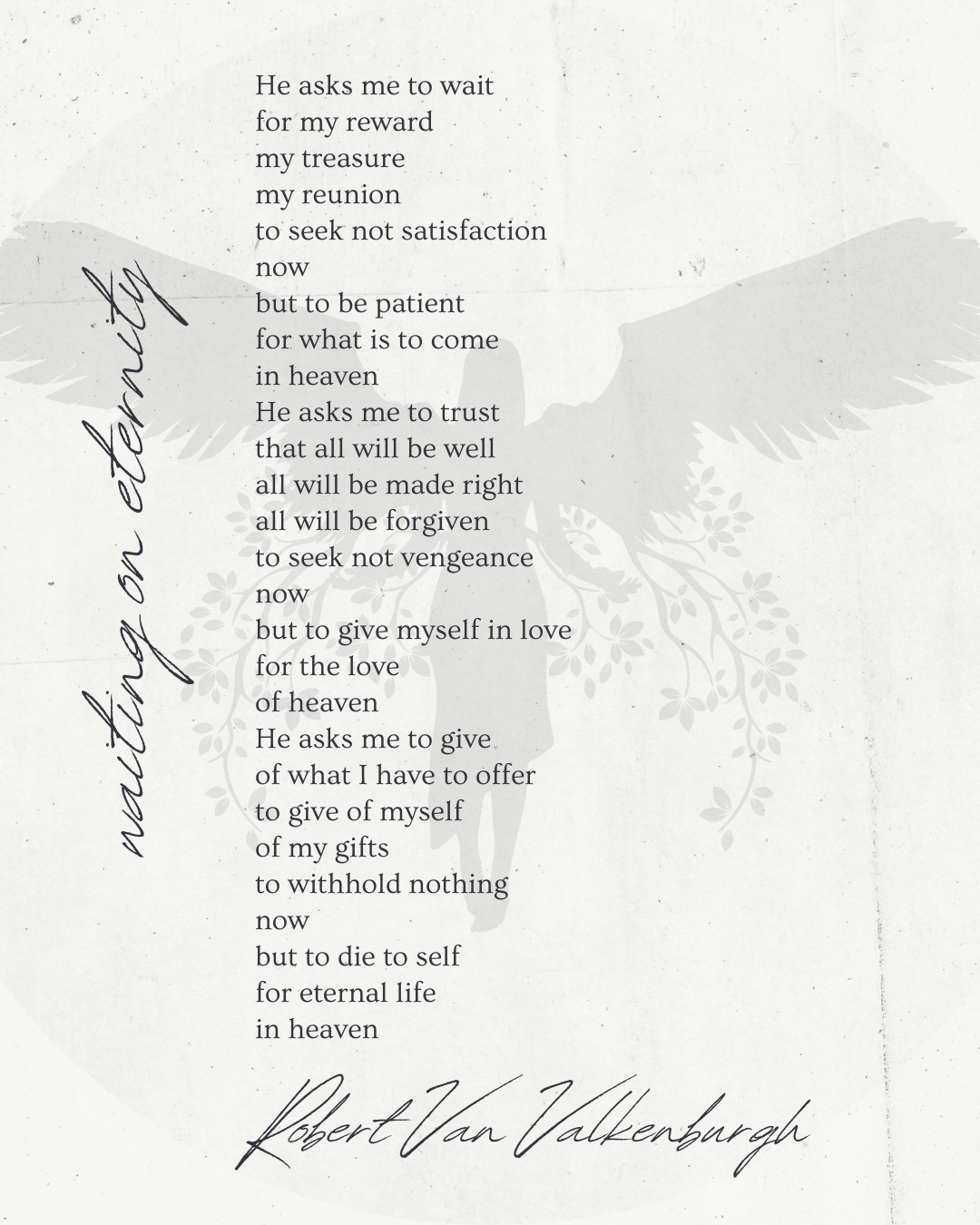 Waiting on Eternity: Trust, Patience, and Eternal Reward (Oratio Divina)