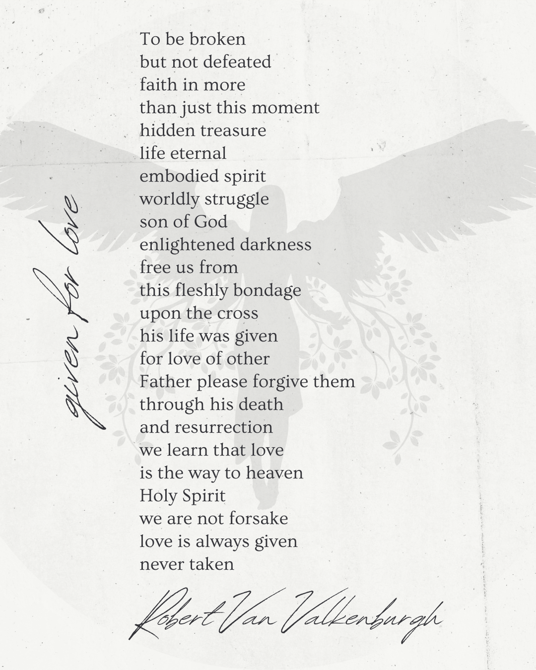 Given For Love: What The Cross Teaches Us About Love (Oratio Divina)