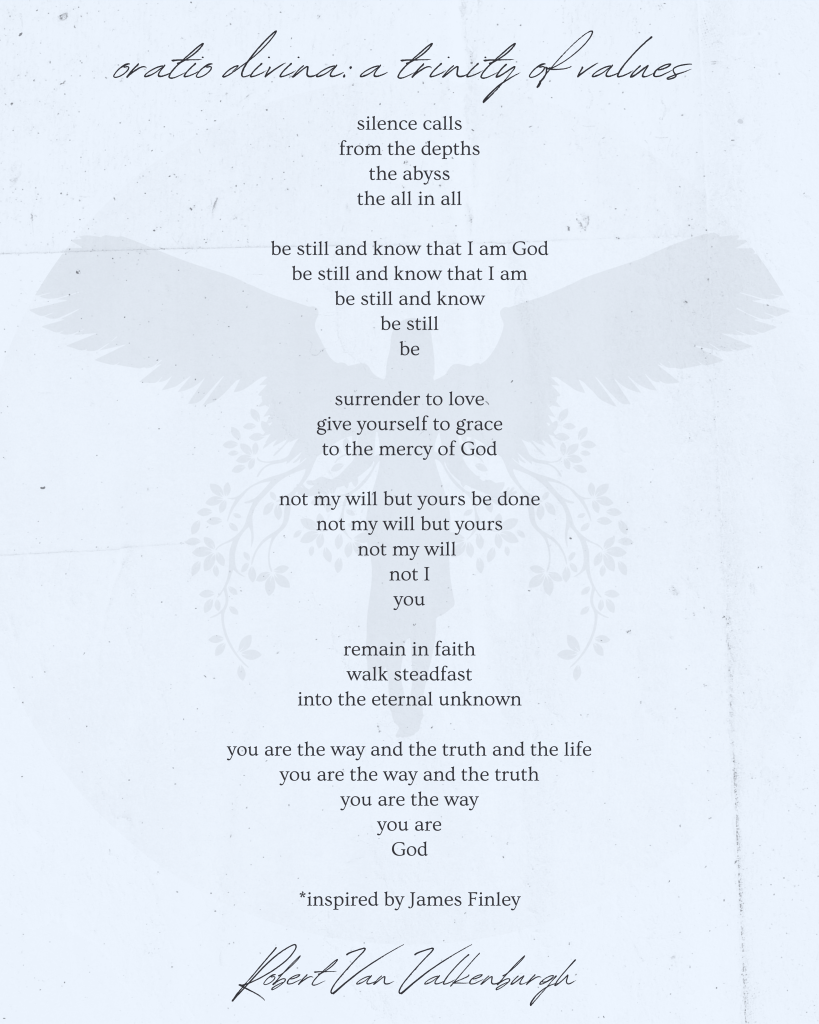 Oratio Divina: A Trinity Of Values