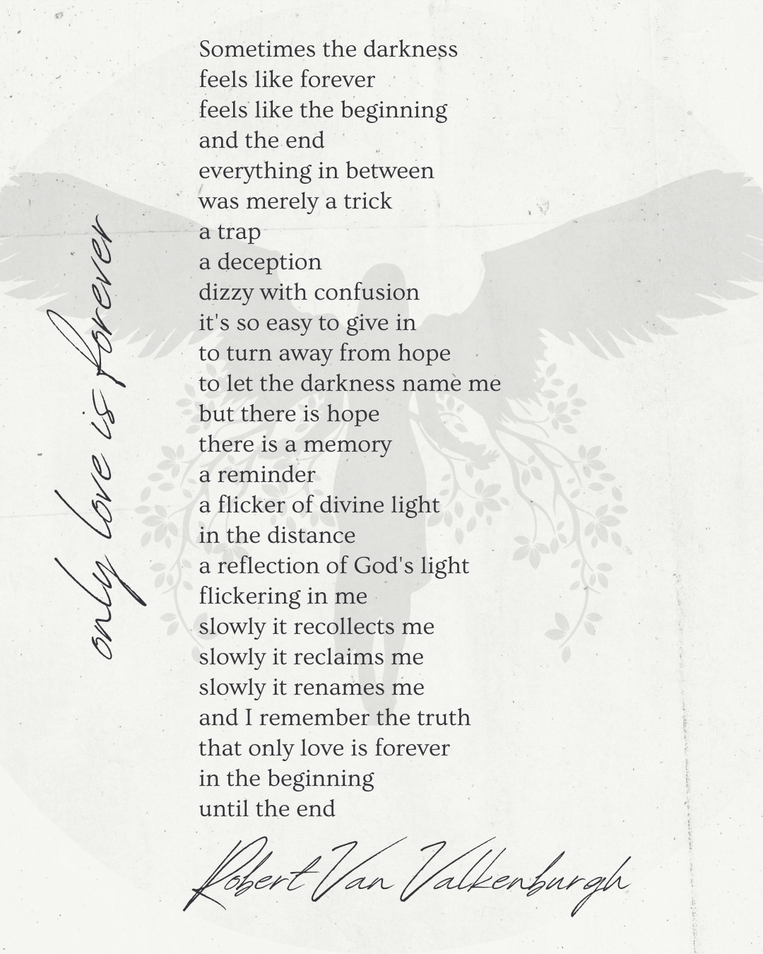 Only Love Is Forever: Finding Light in the Darkness That Feels Without End (Oratio Divina)