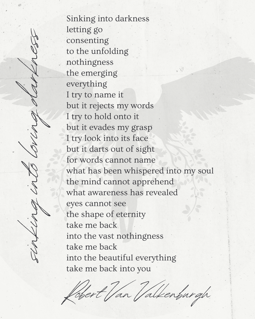 Sinking Into Loving Darkness: Surrendering to the Sacred Void of Divine Love (Oratio Divina)