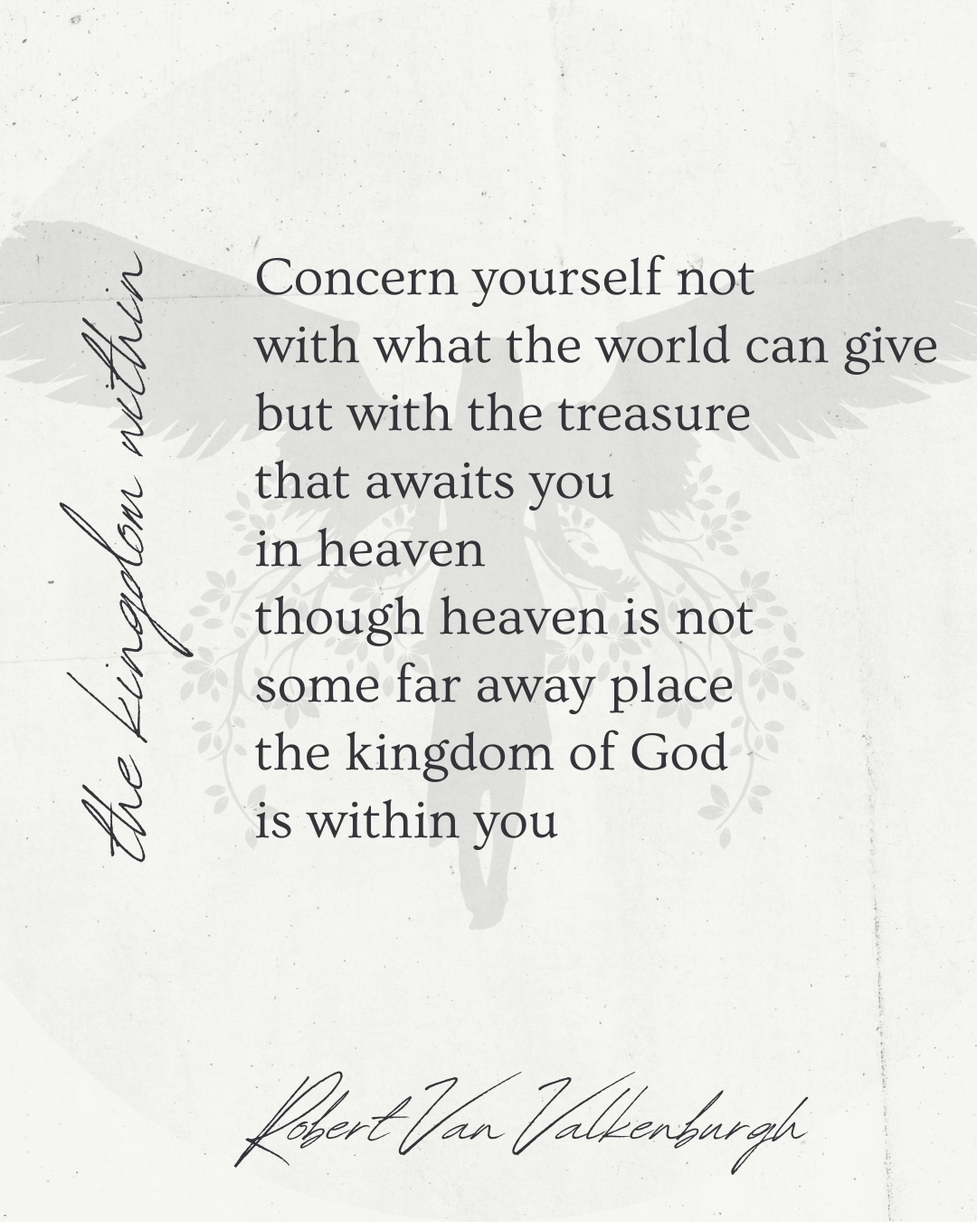 The Kingdom Within: Heaven’s Treasure in Earthly Life (Oratio Divina)