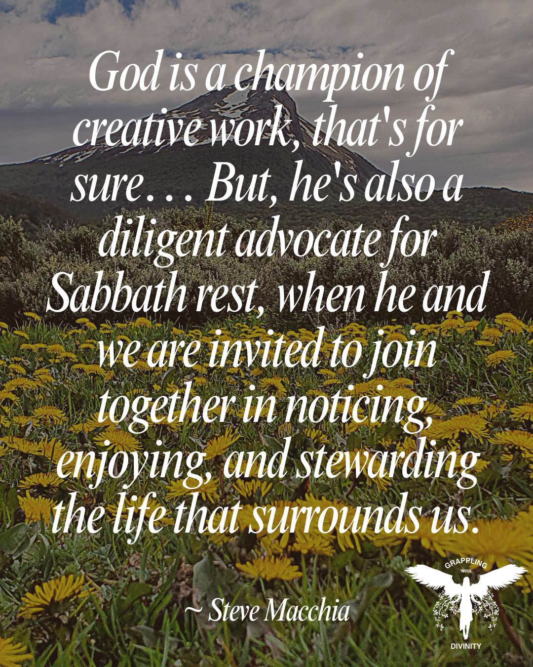 The Ground of Creativity: Sabbath Rest and the God Who Rests With Us (Lectio Divina)